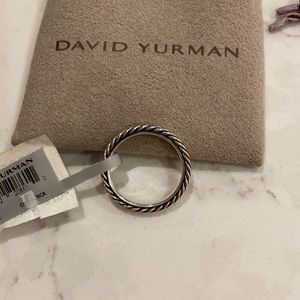 David Yurman Cable Collectibles Band Size 6